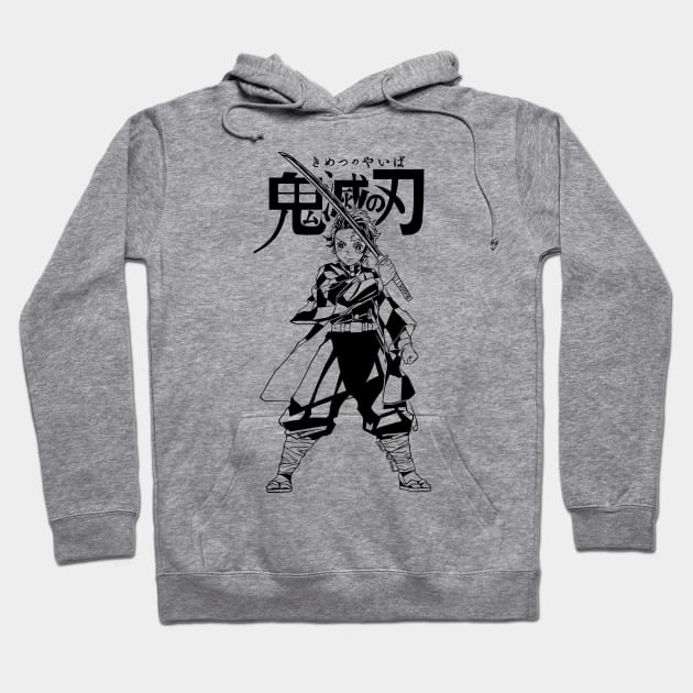 Demon slayer Hoodie by Vhitostore